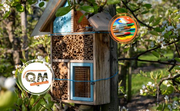 Insektenhotels & Igelhäuser bauen