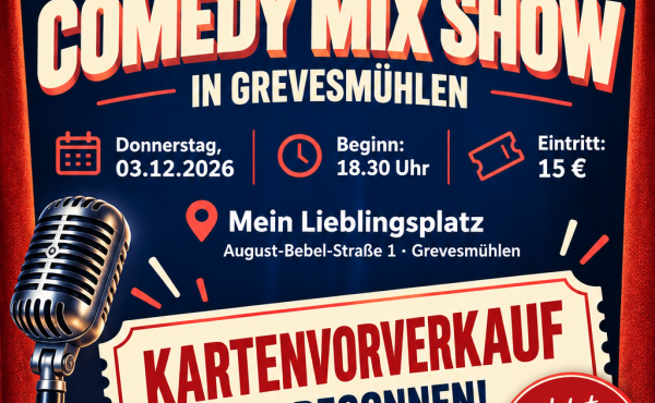 1. Comedy Mix Show in Grevesmühlen
