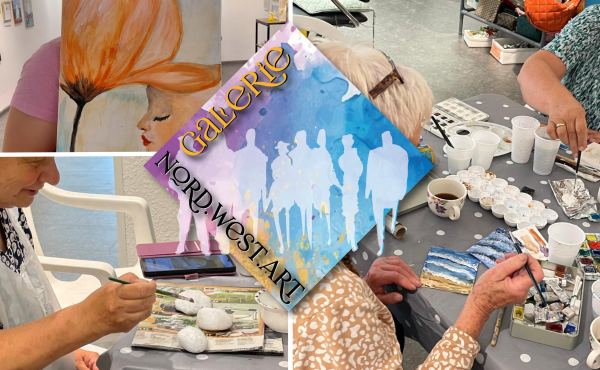 Kreativ-Workshops im August in der Galerie Nord.West.Art