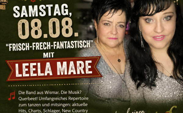 "Frisch-frech-fantastisch” mit LEELA MARE auf Zoltans Hof
