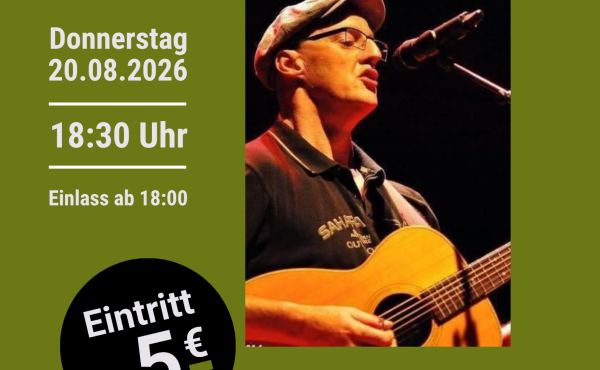 Treppenkonzert mit Frank Plagge in Grevesmühlen